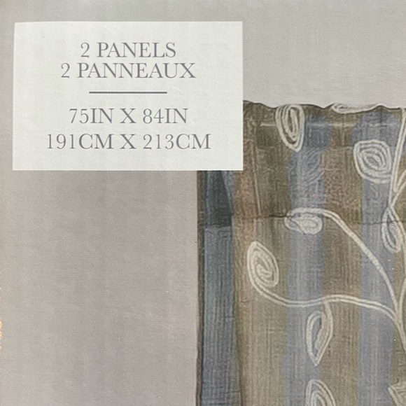 Machine-washable Curtains - 4 Panels - Picture 2 of 5